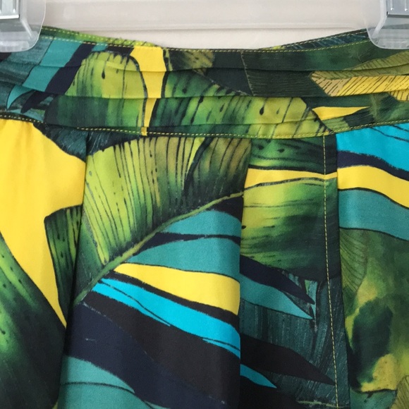 J. Crew crossover skirt in palm leaf - Picture 7 of 12